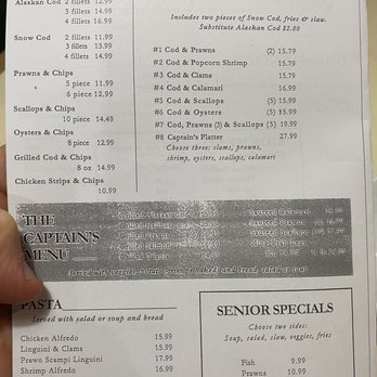 Pelicans Roost Chowder House menu 2